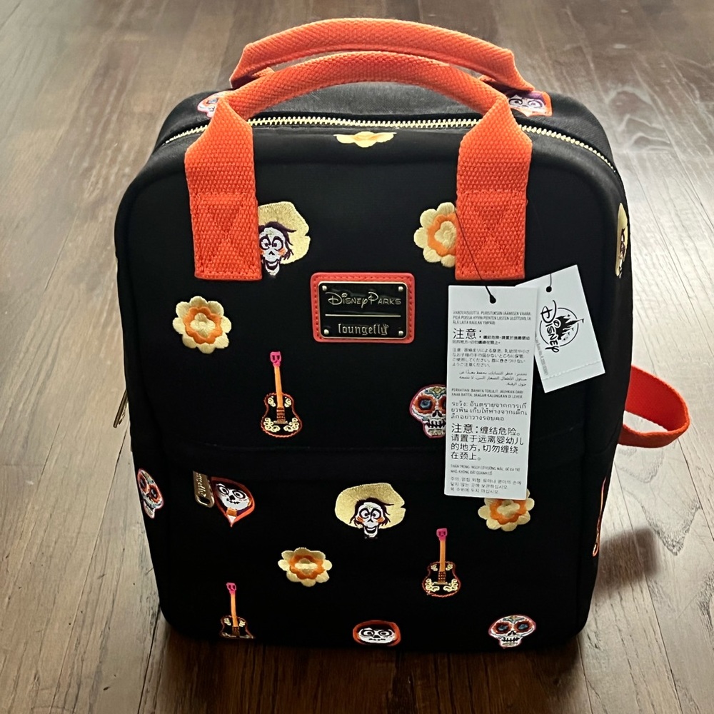 Disney Loungefly Disney Pixar Coco Mini Backpack - Picture 2 of 8